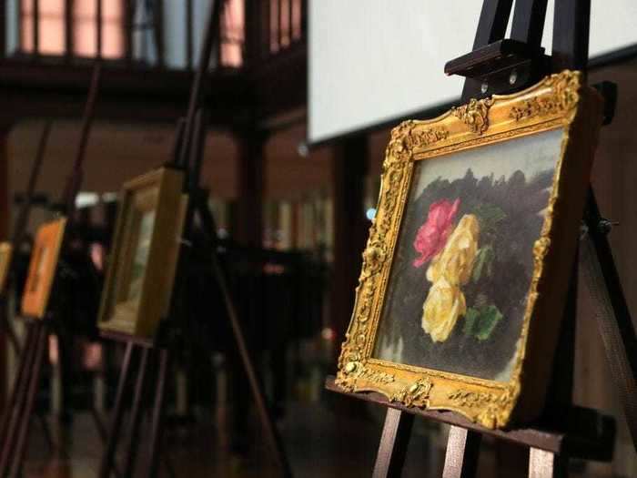 Five paintings stolen from the Isaac Levitan House Museum in Russia in 2014 were found nearly three years later.