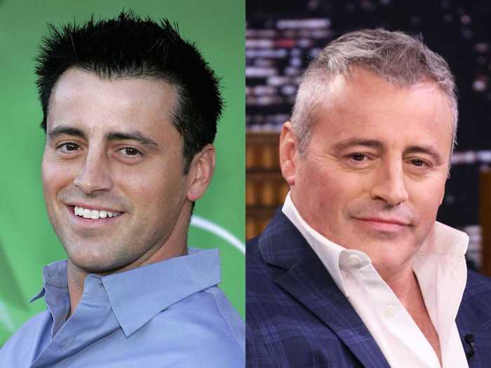 Matt LeBlanc was dyeing his hair black while he was still on "Friends."