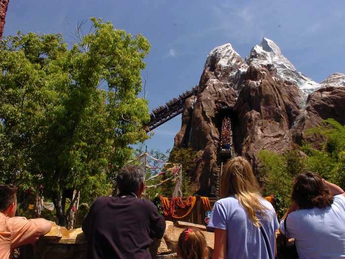 Disney World spent a record-setting amount of money to build Expedition Everest at Animal Kingdom.