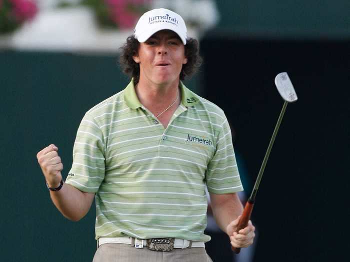 Now check out what the biggest stars at the Masters used to look like.