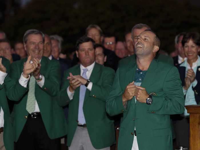 Golfers must return their green jacket to Augusta National one year after winning the Masters. After that, their jacket can only be worn when they are at Augusta National.