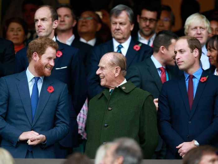 Philip leaves behind eight grandchildren, including Prince William, who is second in line to the throne. Nine great-grandchildren are also part of the family.