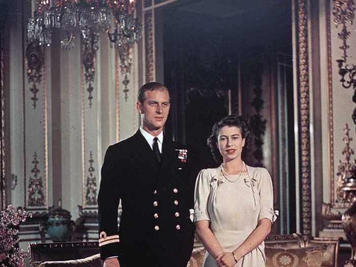 Princess Elizabeth and Prince Philip met when they were children, at a wedding in 1934. In July 1947, the couple announced their engagement.