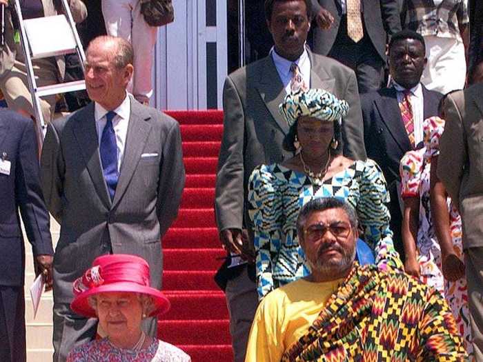 1999: The Queen and her husband paid a visit to Ghana.