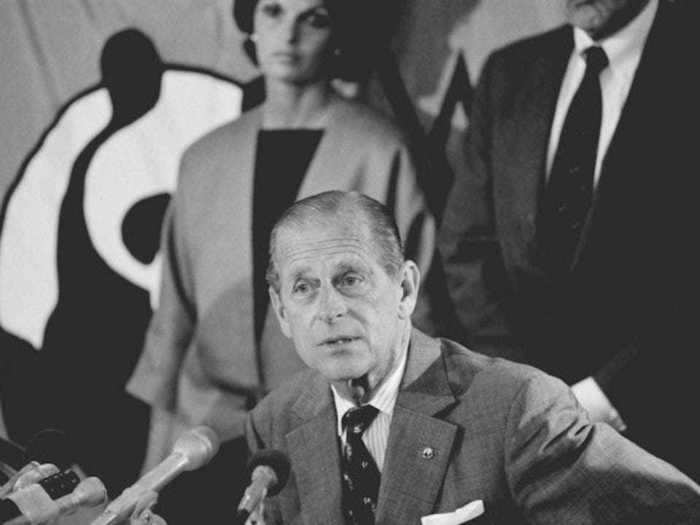 1987: Philip held a news conference in Washington D.C. in May 1987, to announce a World Wildlife Fund Campaign to end illegal wildlife trade.