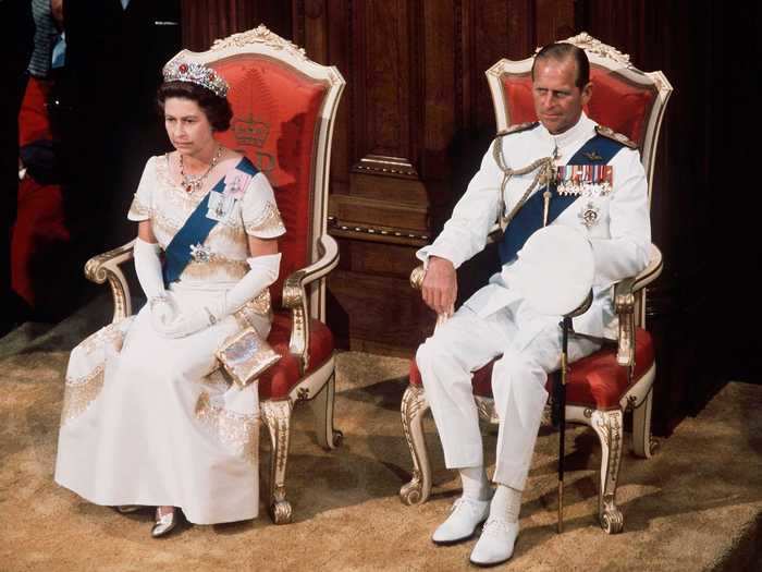 1977: The Queen and Philip visited New Zealand.