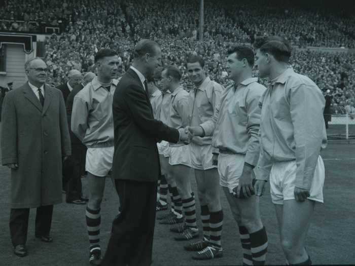 He frequently attended the FA Cup final, and was president of the Football Association in the 1950s.