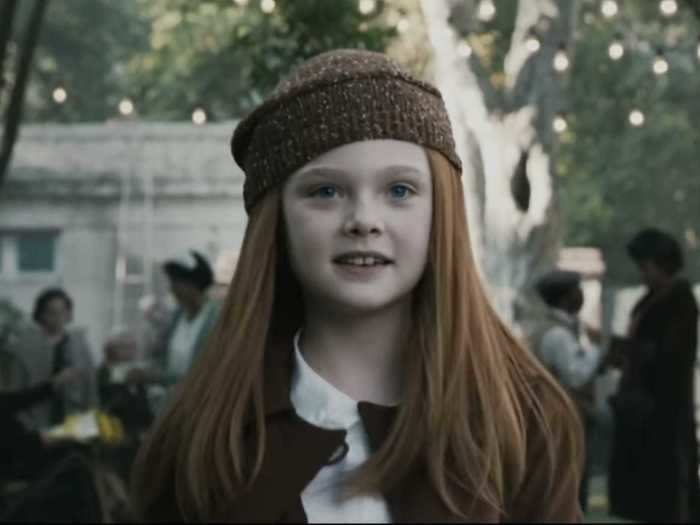 Fanning played young Daisy in "The Curious Case of Benjamin Button" (2008).