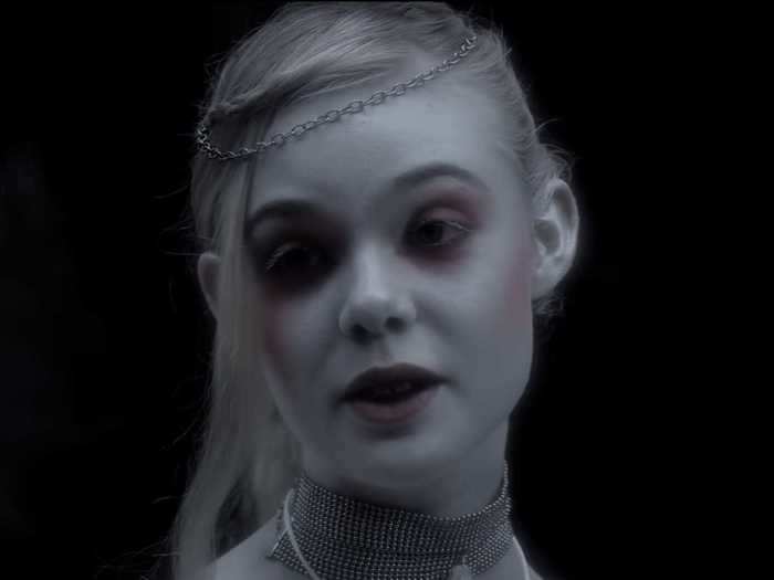 In the horror film "Twixt" (2011), she played V.