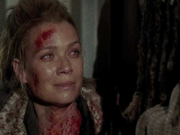 2. Viewers were shocked to see Andrea die from a walker bite.