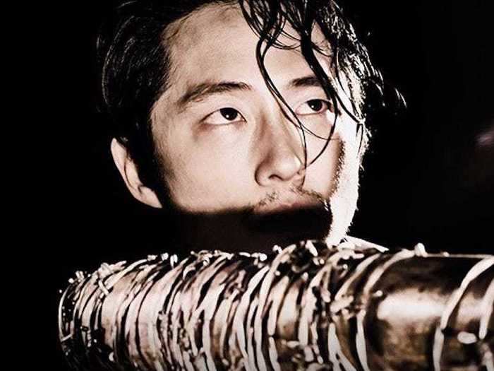 20. Negan bashed Glenn