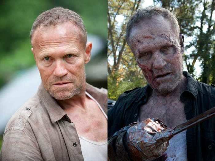 23. Merle Dixon was shot in the heart by The Governor before being killed for good by his brother Daryl.