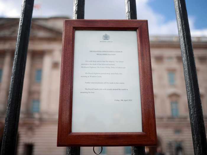 Earlier, the Palace staff attached a notice outside the palace gates announcing his death, but the notice was later removed to discourage visitors during the ongoing coronavirus pandemic, according to the Daily Express.