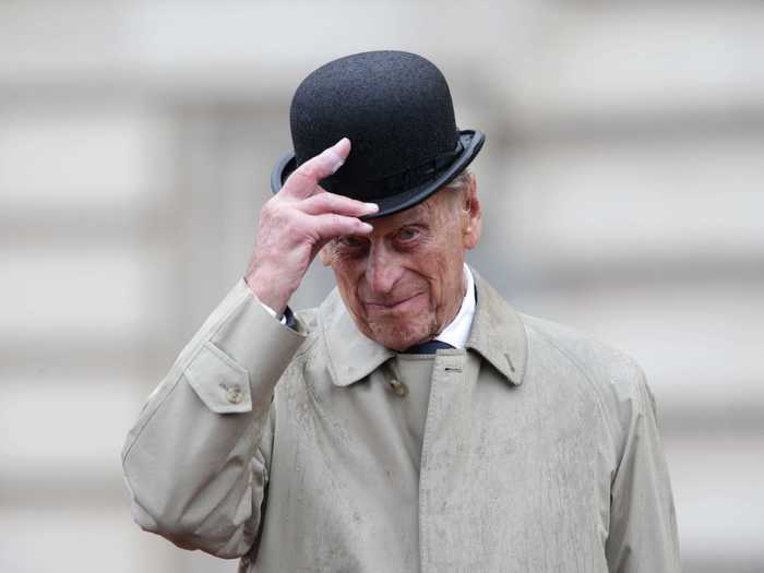 2017: Prince Philip stepped down from his royal duties, at the age of 96.