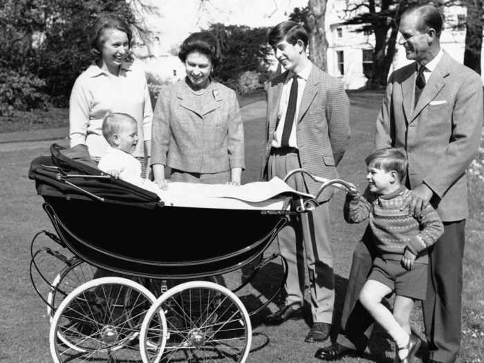 1964: The couple welcomed their final child, Prince Edward, and broke with royal tradition.