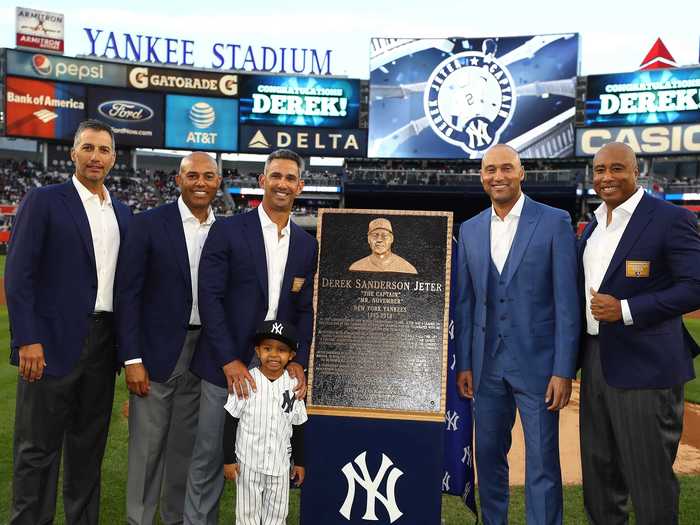 May 2017: Rodriguez is one of the few teammates of Jeter