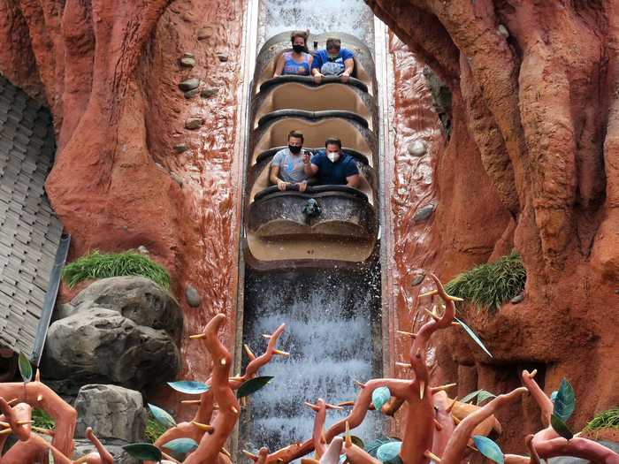 Montana and Wisconsin residents are seemingly fans of Splash Mountain.