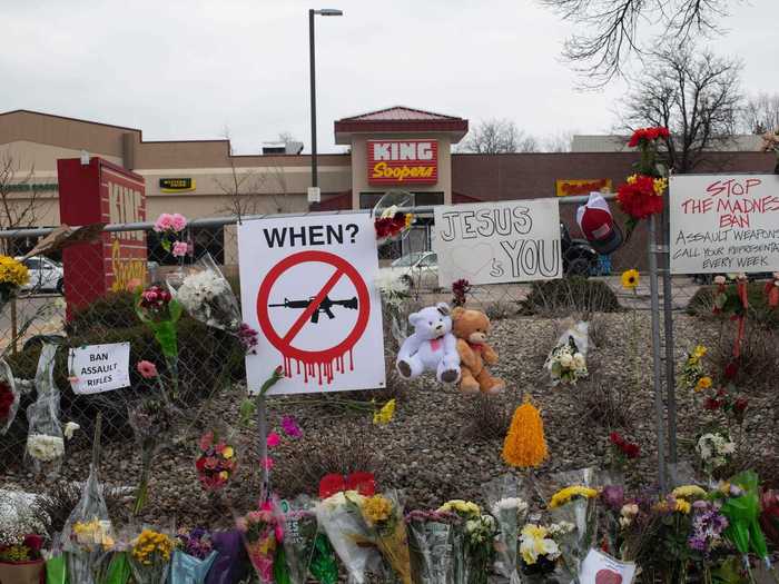 March 23: A gunman opened fire in a grocery store in Boulder, Colorado, killing 10 people.