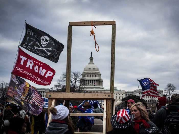 January 6: Pro-Trump rioters stormed the US Capitol on the day Congress was voting to approve President Joe Biden