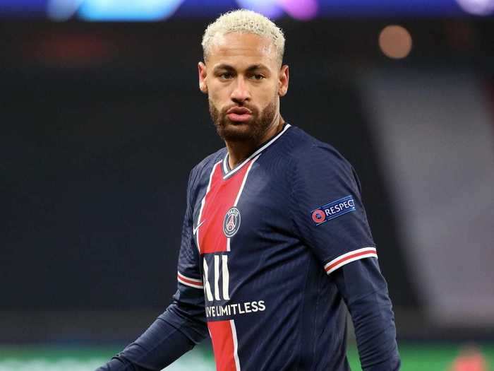 2. Neymar - Paris Saint Germain and Brazil