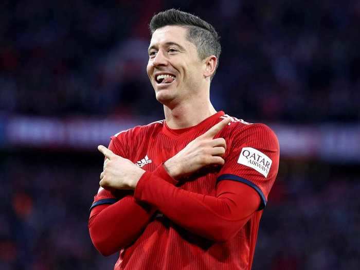 4. Robert Lewandowski - Bayern Munich and Poland