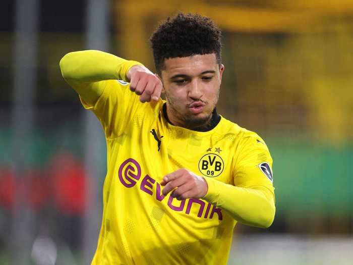 8. Jadon Sancho - Borussia Dortmund and England