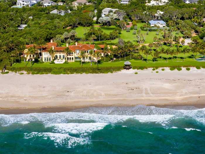 Perhaps the most coveted feature of the property is its 520 feet of ocean frontage.