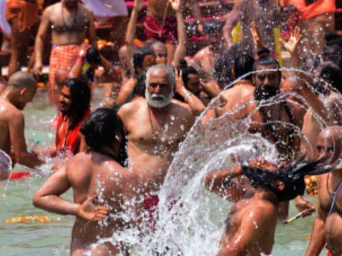 35 lakh devotees joined the celebration of Kumbh Mela