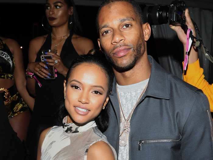 Former football player Victor Cruz and "Claws" star Karrueche Tran reportedly split after dating for three years.