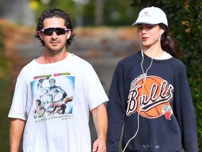 Shia LaBeouf and Margaret Qualley reportedly split after a brief romance.