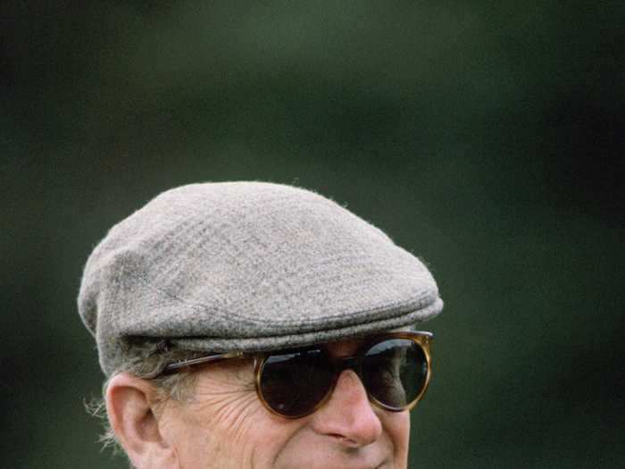 In terms of accessories, Philip rocked both timelessly chic sunglasses and a driver