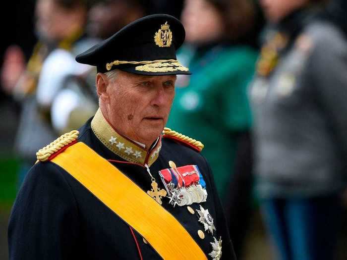 King Harald of Norway, the Queen