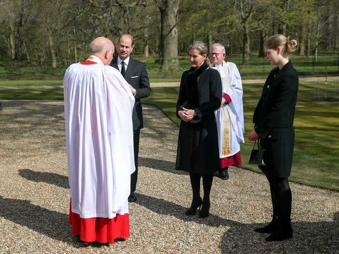 Prince Edward discussed his father