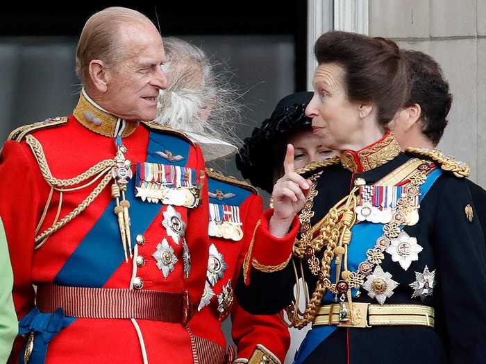 Princess Anne said she wants to "emulate" her father