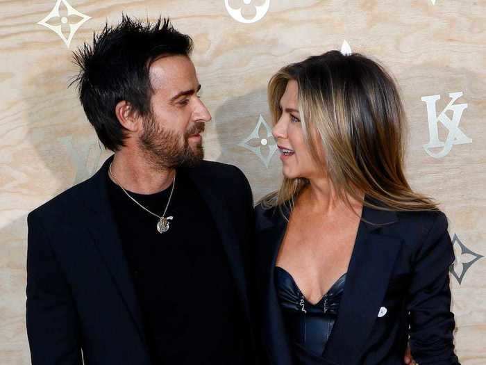 February 2012: Aniston revealed her first impression of Theroux when they met.