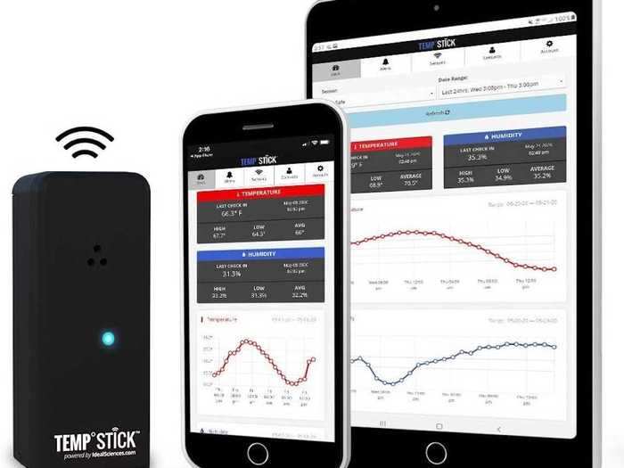 Temp Stick Wi-Fi Temperature and Humidity Sensor