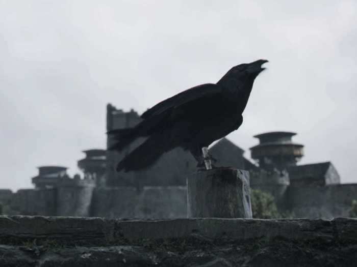 Some scenes from the original pilot did make it into the show, like a scene where a raven flies toward Winterfell.