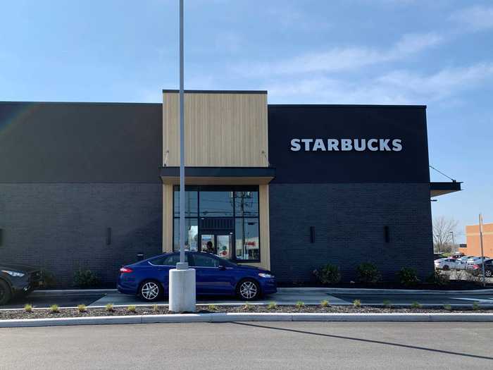 A Starbucks drive-thru is a very different experience compared to Dunkin