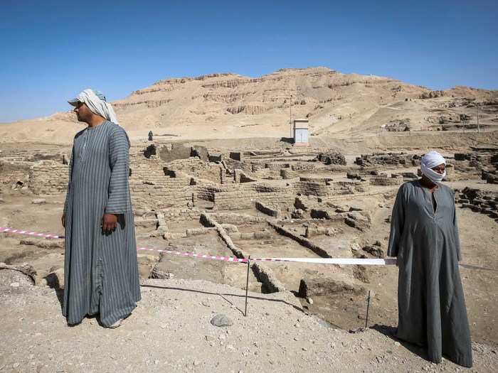 Archaeologists knew the Pharaoh had funneled some of his riches into building a city in this area of Egypt: "This is a place we knew existed," Bryan said. But its precise location had eluded diggers for almost a century.