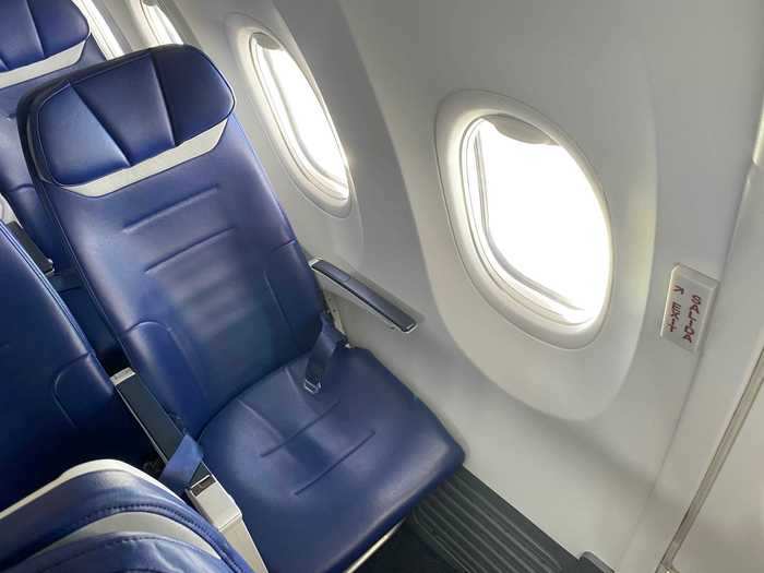 Southwest has open seating so any open seat is available for passengers.