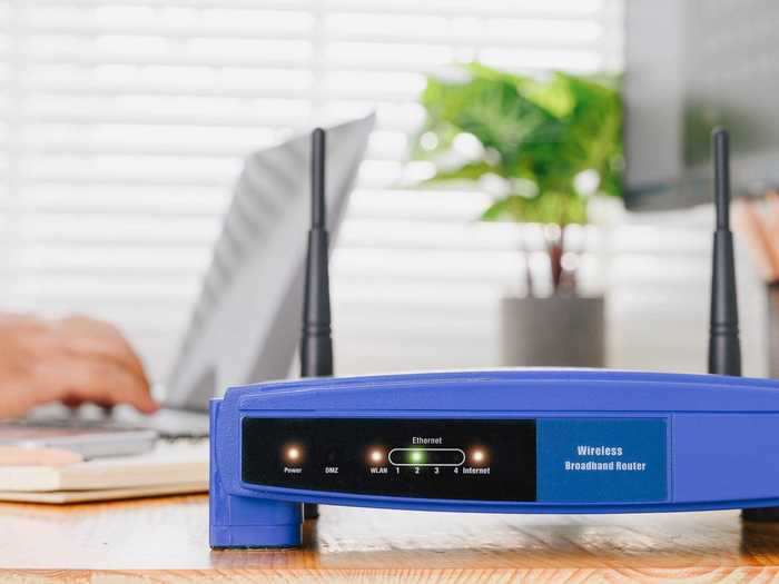 Reboot your internet router