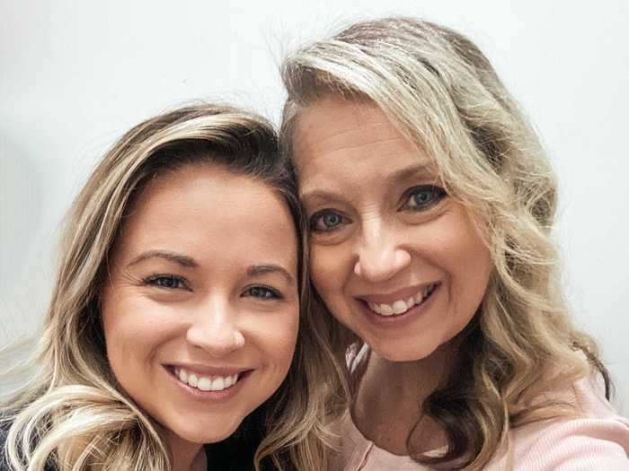 After Lockwood had her second miscarriage in December 2018, Loving sent her daughter a text: "I really want to be your surrogate."