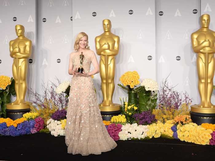 The Oscars ensemble of an A-list actress is estimated to cost $10 million.