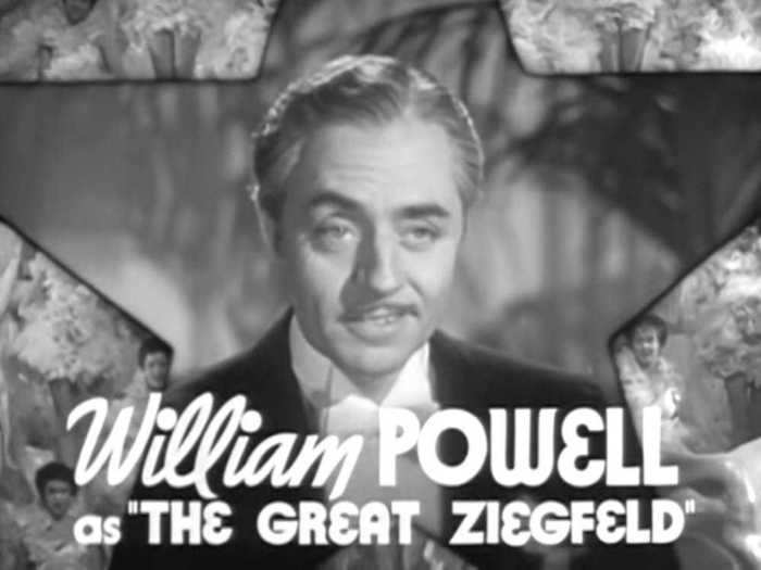 1937: "The Great Ziegfeld"