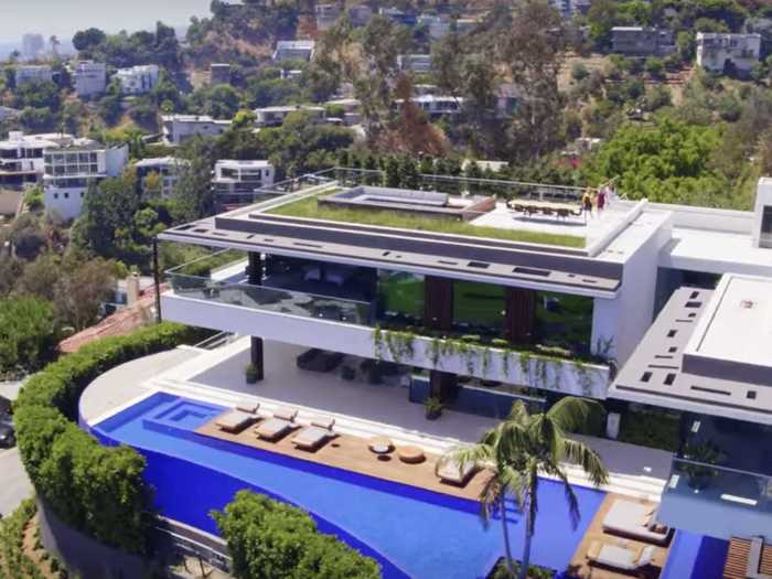 8408 Hillside Avenue in Beverly Hills was the most well-rounded listing - and beyond extravagant.