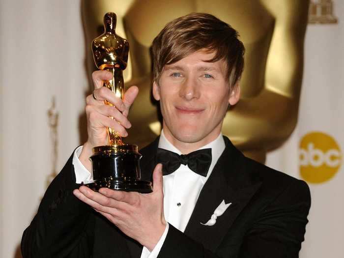 Dustin Lance Black also won best original screenplay for his movie "Milk."