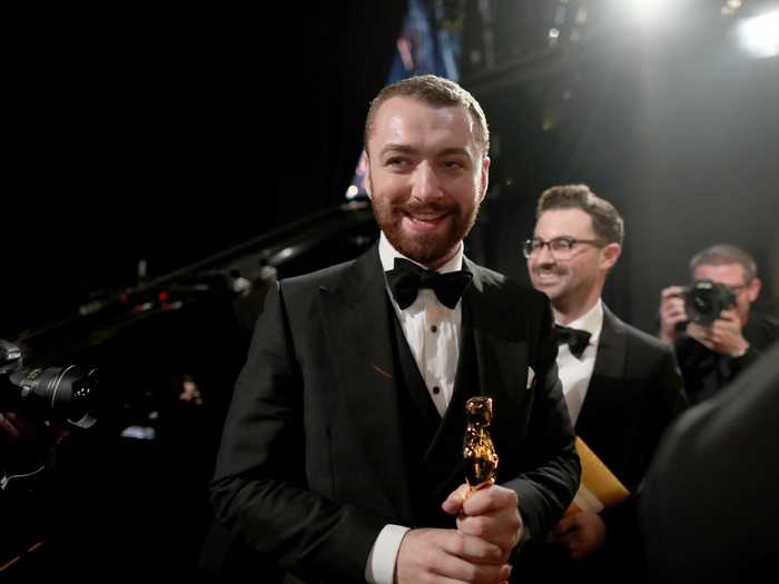 In 2016, Sam Smith won best original song for "Writing