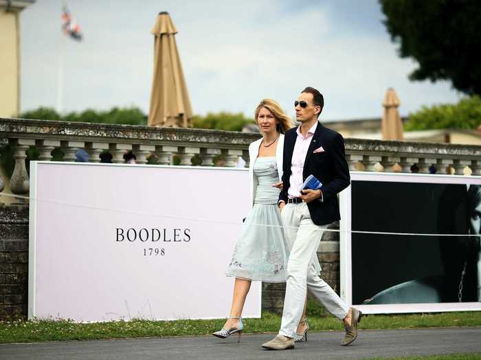 Each year, Stoke Park hosts a glitzy tennis event called Boodles, where some of the world