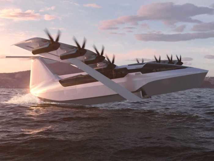 The vehicle will also be six times faster than a ferry with its ability to travel up to 180 mph with a 180-mile range …