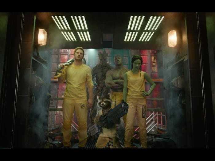 "Guardians of the Galaxy" (2014) received nominations for best visual effects and best makeup and hairstyling at the 2015 Oscars.